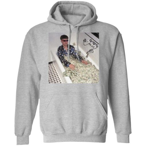 Oliver Tree Merch Cash Bath Tub Meme Tee