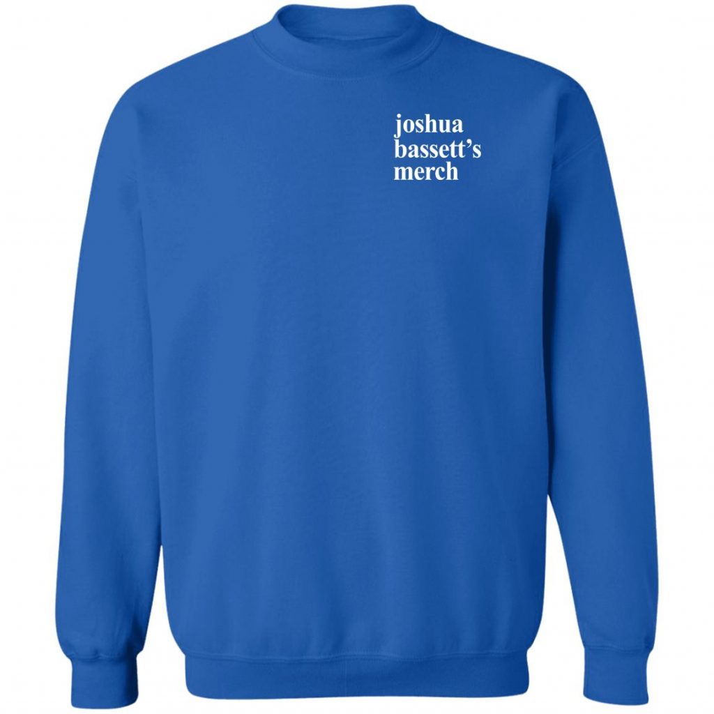 Joshua Bassett Merch Joshua Bassett's Tee Blue