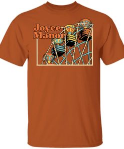 Joyce Manor Merch Ferris Wheel Shirt on Brown