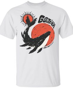 Gojira Merch Whale Sun Moon White T-Shirt