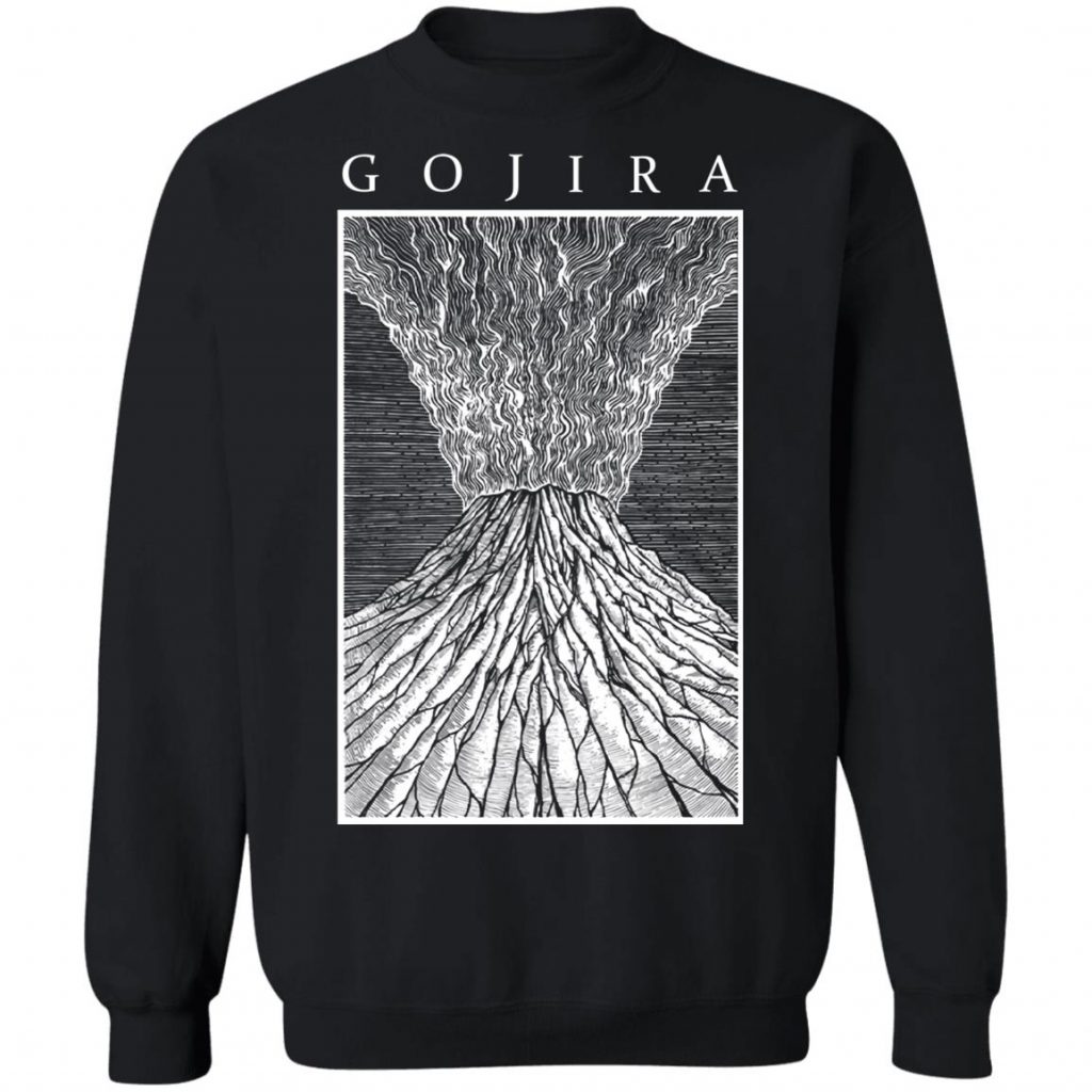 Gojira Merch Magma Stretch TShirt Tipatee