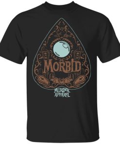 Morbid Podcast Merch Distressed Ouija Board Planchette Tee