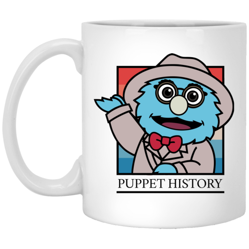 Watcher Merch Puppet History Mug