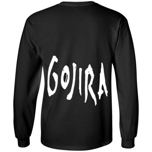 Gojira Merch Volocano Logo Hoodie