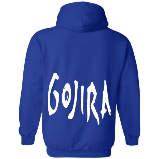 Gojira Merch Volocano Logo Hoodie