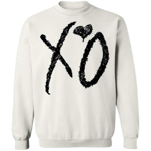 The Weeknd Merch XO Classic Logo Tee White