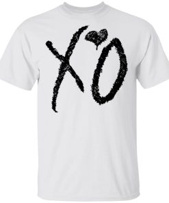 The Weeknd Merch XO Classic Logo Tee White