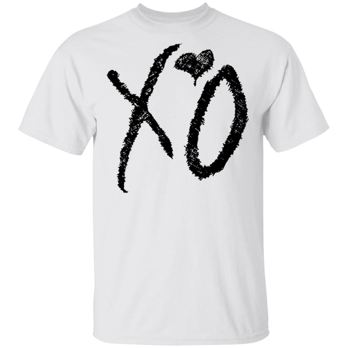 The Weeknd Merch XO Classic Logo Tee White - Tipatee