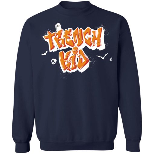 Lil Tjay Merch Trench Kid Crewneck Orange