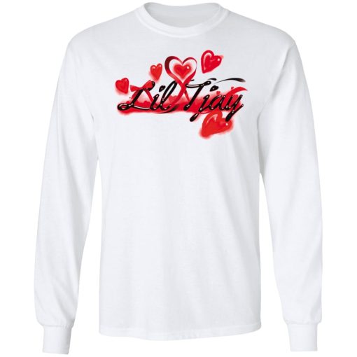 Lil Tjay Merch Your Love Hoodie White