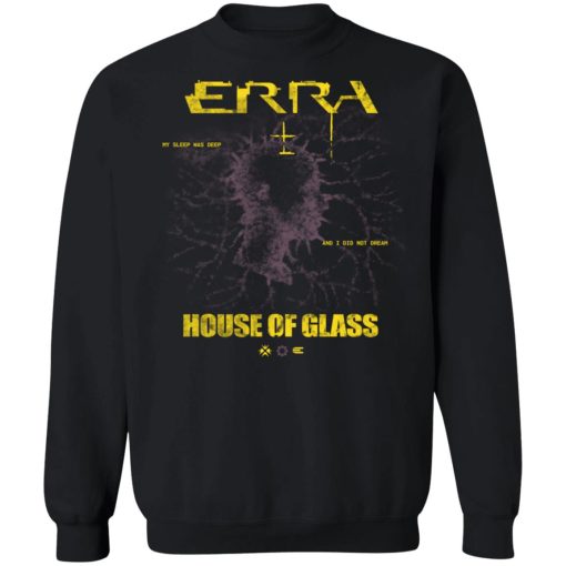 Erra Merch House Of Glass Mineral Black T-Shirt