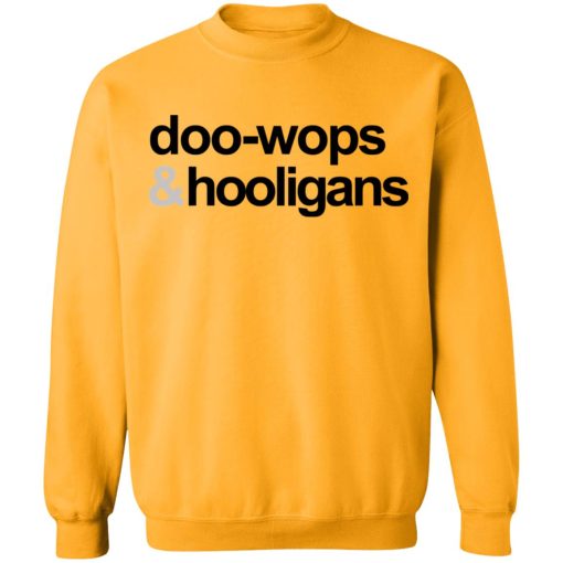 Bruno Mars Doo-Wops And Hooligans Sweatshirt