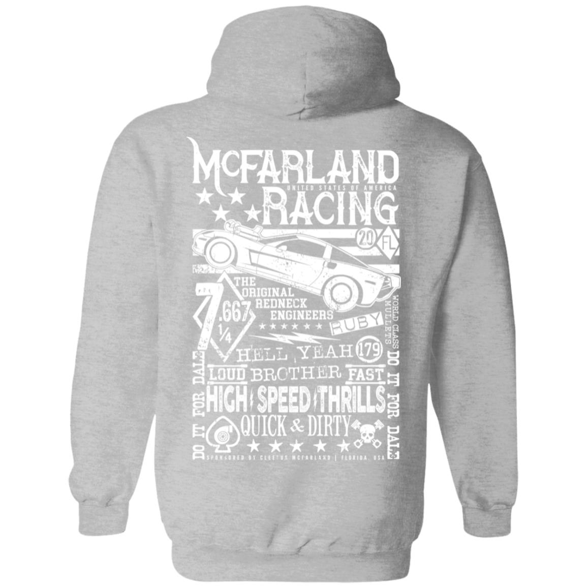 mcfarland racing hoodie