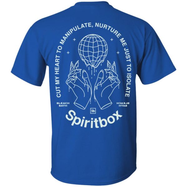 Spiritbox Merch Bleach Bath Black T-Shirt