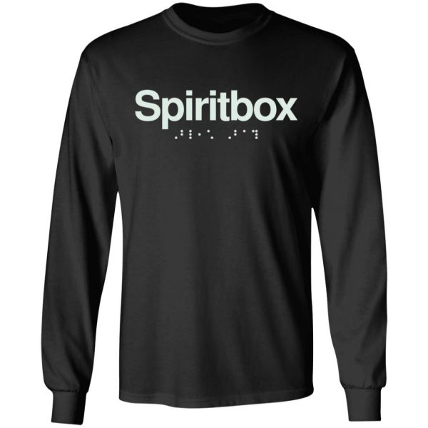 Spiritbox Merch Bleach Bath Black T-Shirt