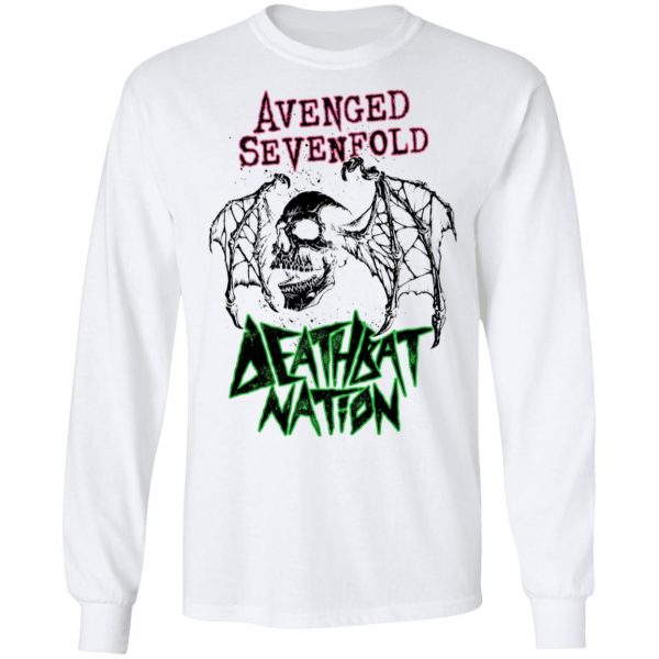 Avenged Sevenfold Merch Deathbat Nation Joker Tee