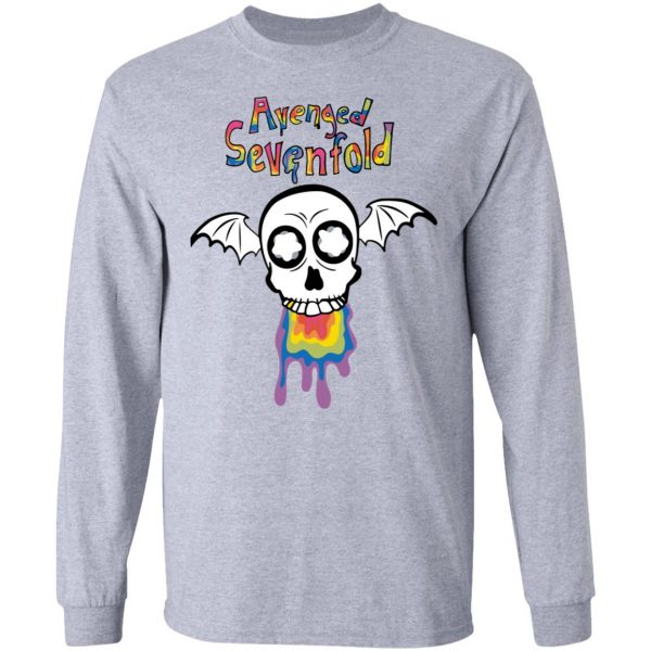 Avenged Sevenfold Merch Cotton Candy Hooded Pullover
