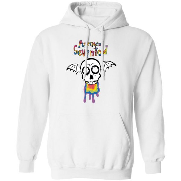 Avenged Sevenfold Merch Cotton Candy Hooded Pullover
