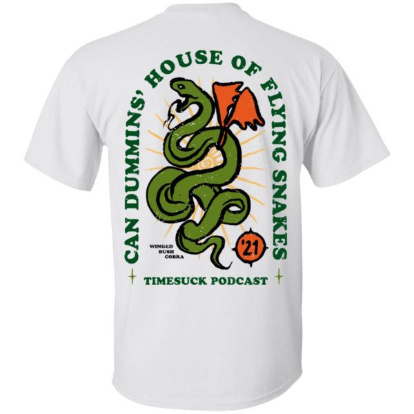 Bad Magic Merch Can Dummins’ House Of Flying Snakes Tee