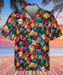 Abstract Dice Hawaiian Shirt