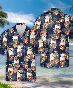 Pawsome Paradise Awaits Dog Hawaiian Shirt