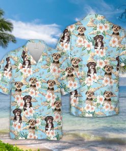 Pet Face Dog Hawaiian Shirt Honeymoon Gift