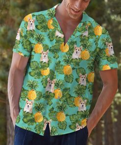 Pet-Friendly Dog Pineapple Hawaiian Shirt
